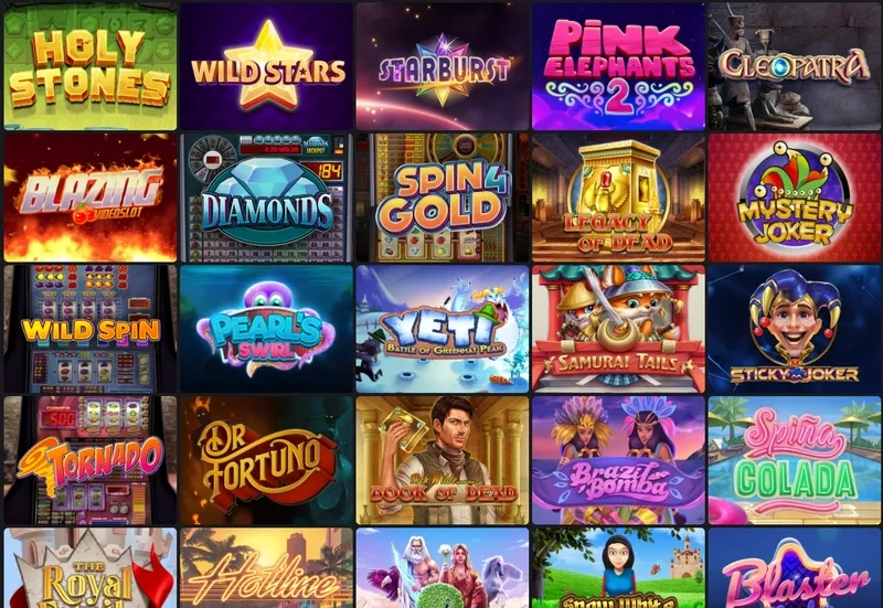 Oblíbené hry a sloty v One Casino