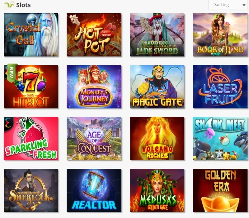 Oblíbené hry a sloty u Joker casino