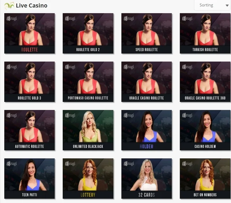 Živé krupiérské hry poker, blackjack, ruleta v kasinu Joker