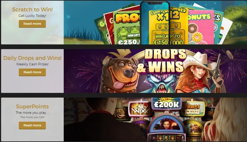 Další bonusy a propagační akce v Extra kasinu