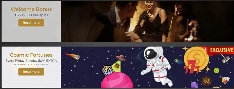 Extra uvítací bonus v kasinu