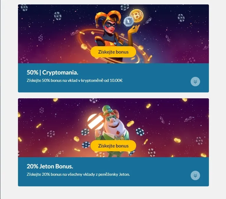 Další bonusy a propagační akce Power Casino