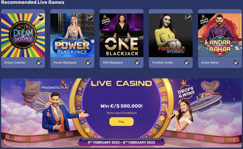 Hry s živým krupiérem v galaxyno