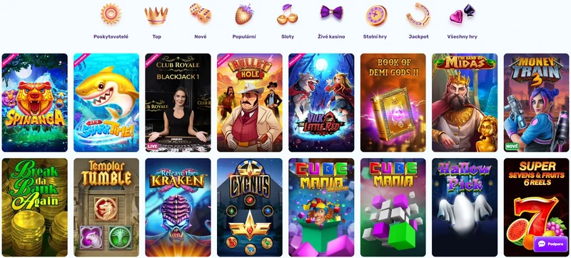 Výherní automaty Slotspalace