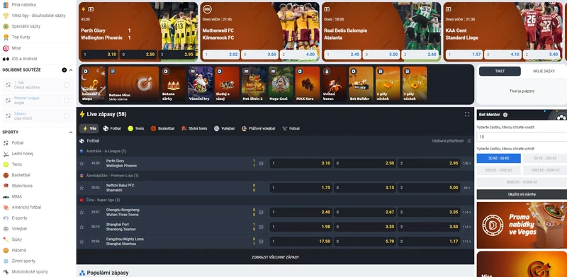 Sázení na sporty