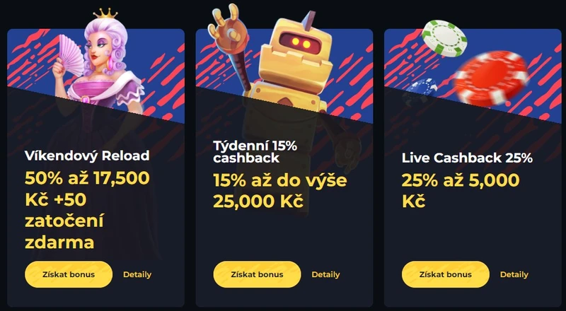 Bonusy Boomerang Casino