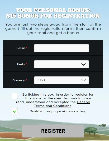 Registrace a přihlášení do Good Day 4 Play Casino