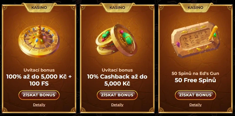 Uvítací bonus AmunRa Casino