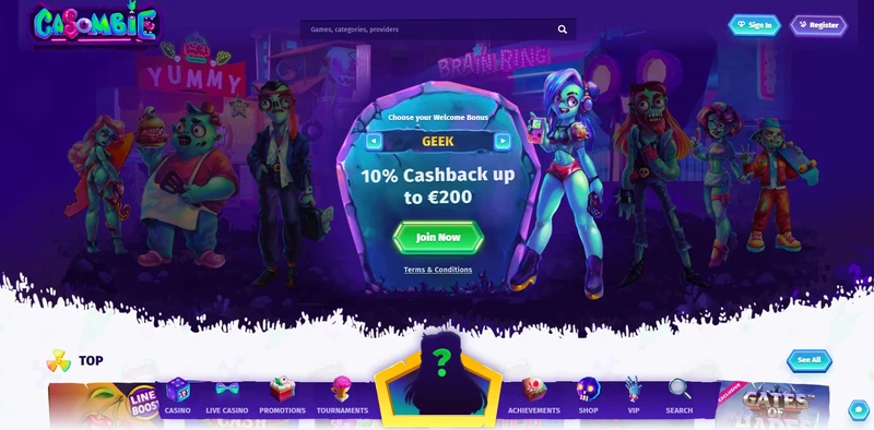 Oficiální webové stránky Сasombie