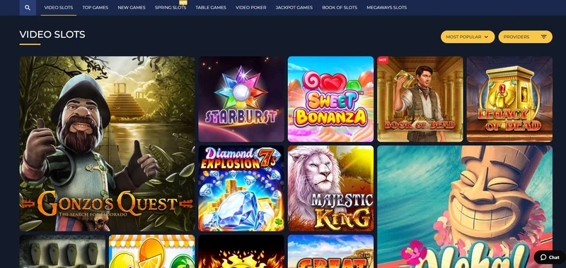 Hazardní hry v Slotamba Casino