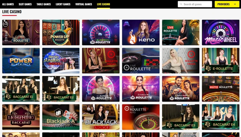 21bets casino - Živé casino