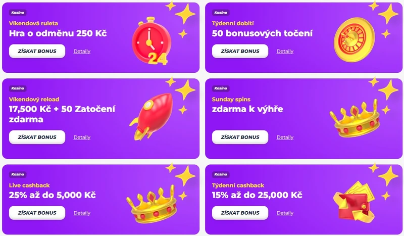 Bonusy pro Greatwin Casino