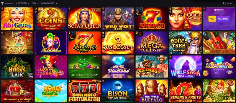 Casino Bet Andreas hazardní hry