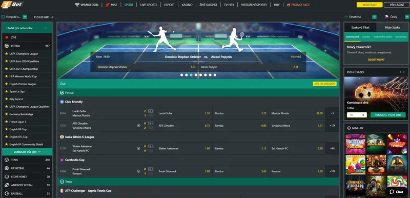 1BET - Sportovní sázení