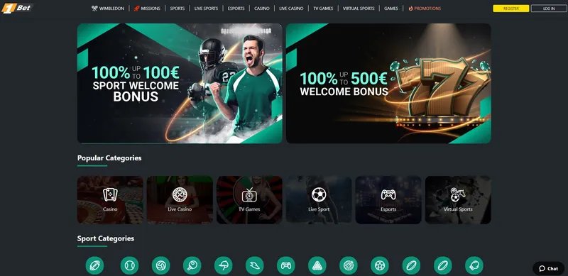 1Bet - oficiální stránka