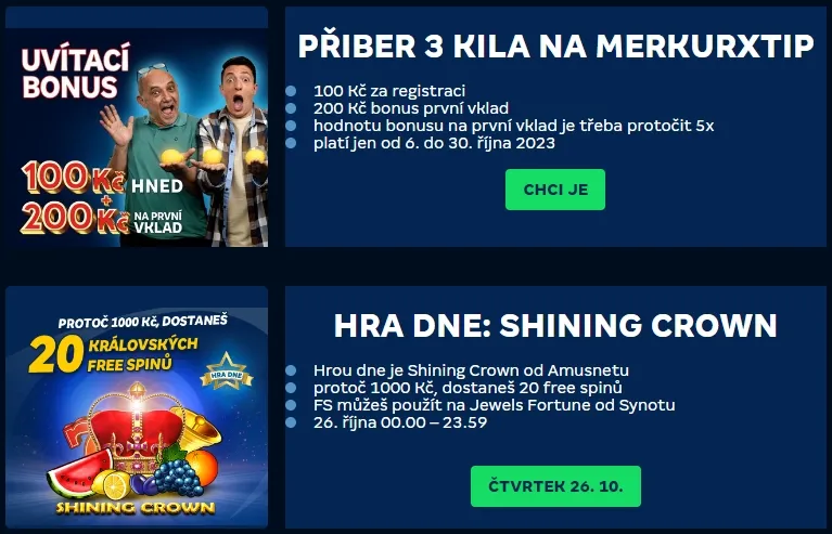 Propagační Akce - MerkurXtip