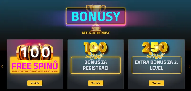 Starcasino - Bonusy