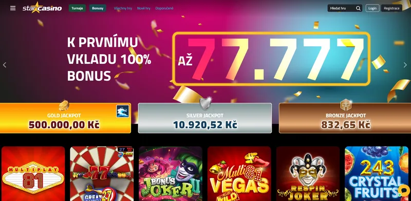 Starcasino - home page