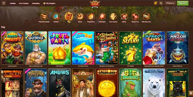 My Empire Casino - Gry