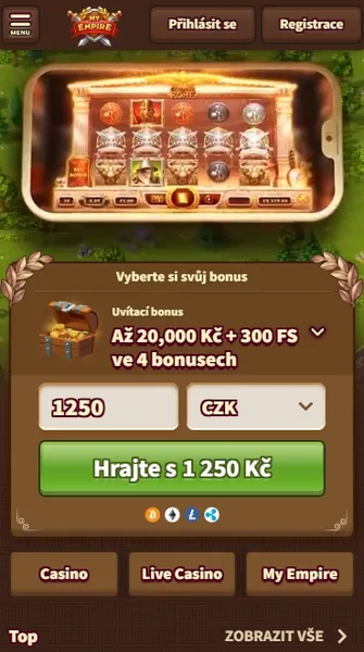 My Empire Casino - Mobile