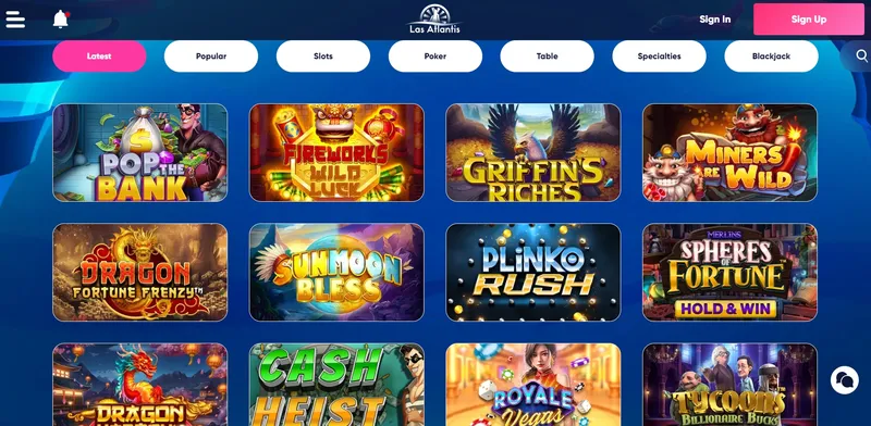 Latest Casino Games