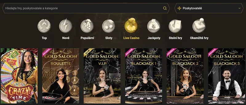 Casinoly Casino - live games