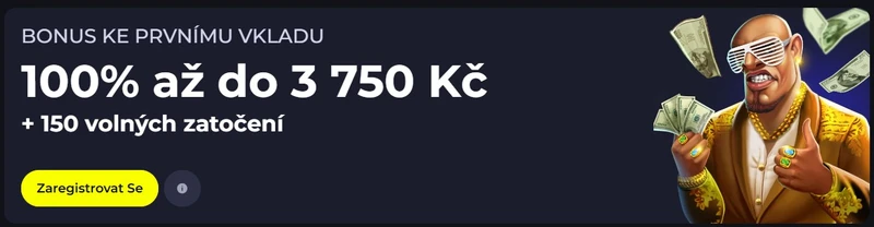 Bonusy BDMBet Casino - 100% do 4 000 Kč a 150 FS