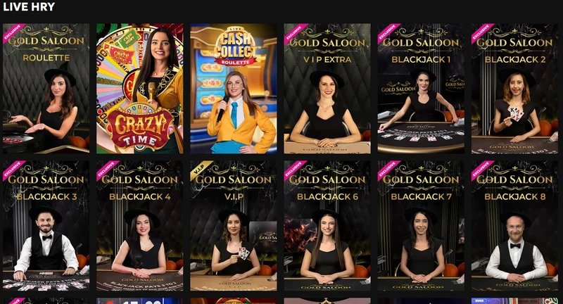 Živé Casino v RTBet casino