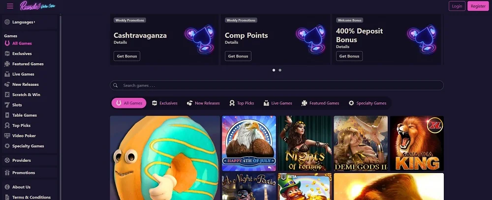 domovska-stranka-ricardos-casino