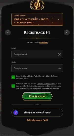 legiano-casino-registrace